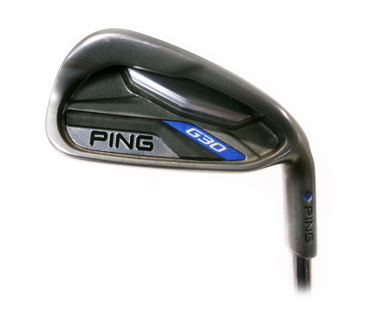 Ping G30 Single 6 Iron Blue Dot Steel Ping CFS Distance Regular Flex