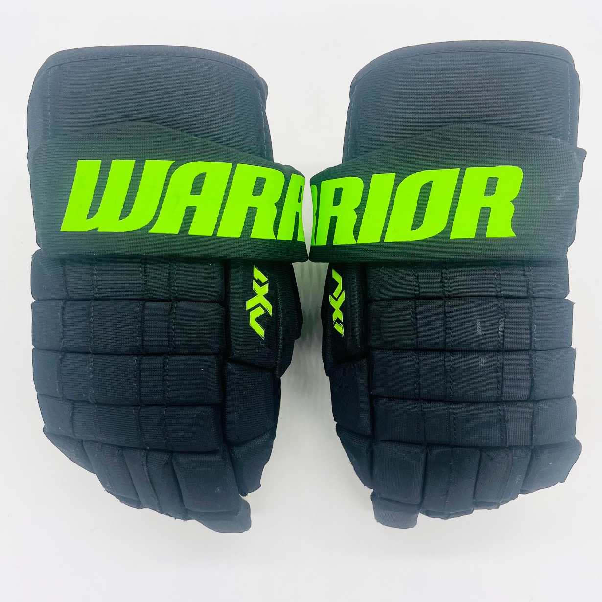 Ryan Suter Dallas Stars BLACKOUT Warrior AX1 Hockey Gloves-14"