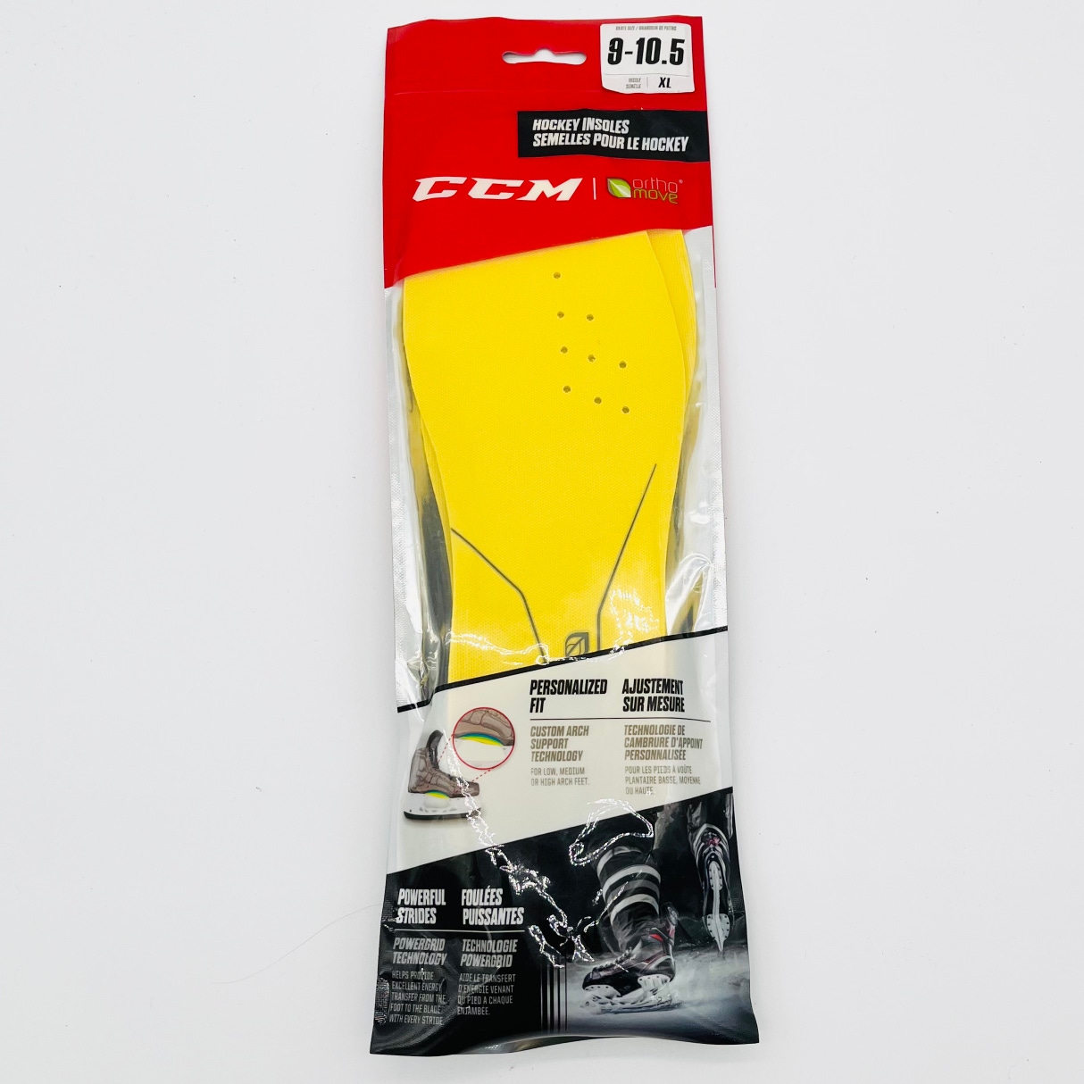New CCM Orthomove Insoles-9-10.5