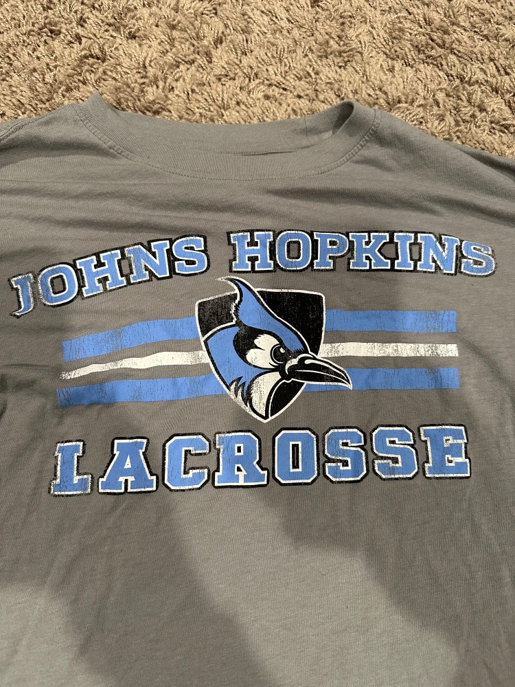 John’s Hopkins Lacrosse Long Sleeve tee - yxl