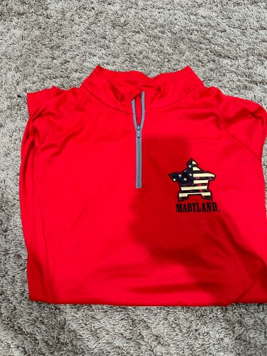 Maryland Football 2014 Star Spangled Banner uniform - pullover - xxl