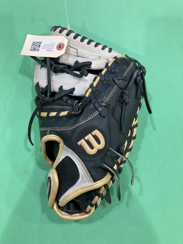 Used Wilson A2000 Right Hand Throw First Base Softball Glove 12"