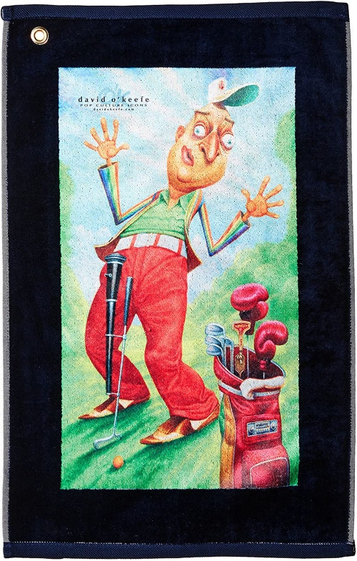 NEW Devant Caddyshack Collection "Al Czervik/Rodney Dangerfield" Golf Towel