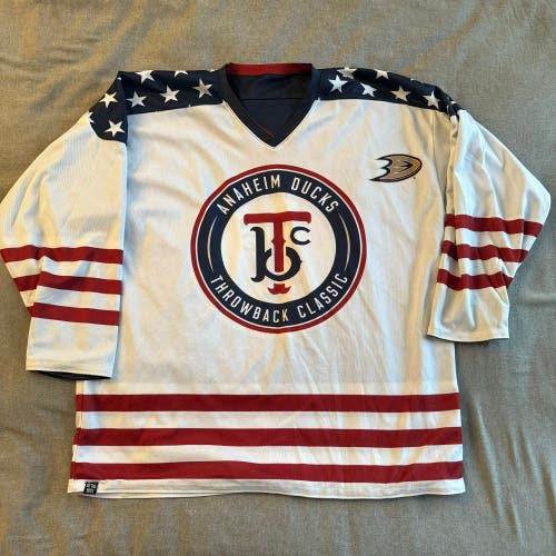 Anaheim Throwback Classic Reversible Hockey Jersey XL