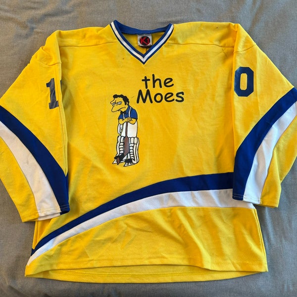 The Moes Simpsons themed hockey jersey XXL
