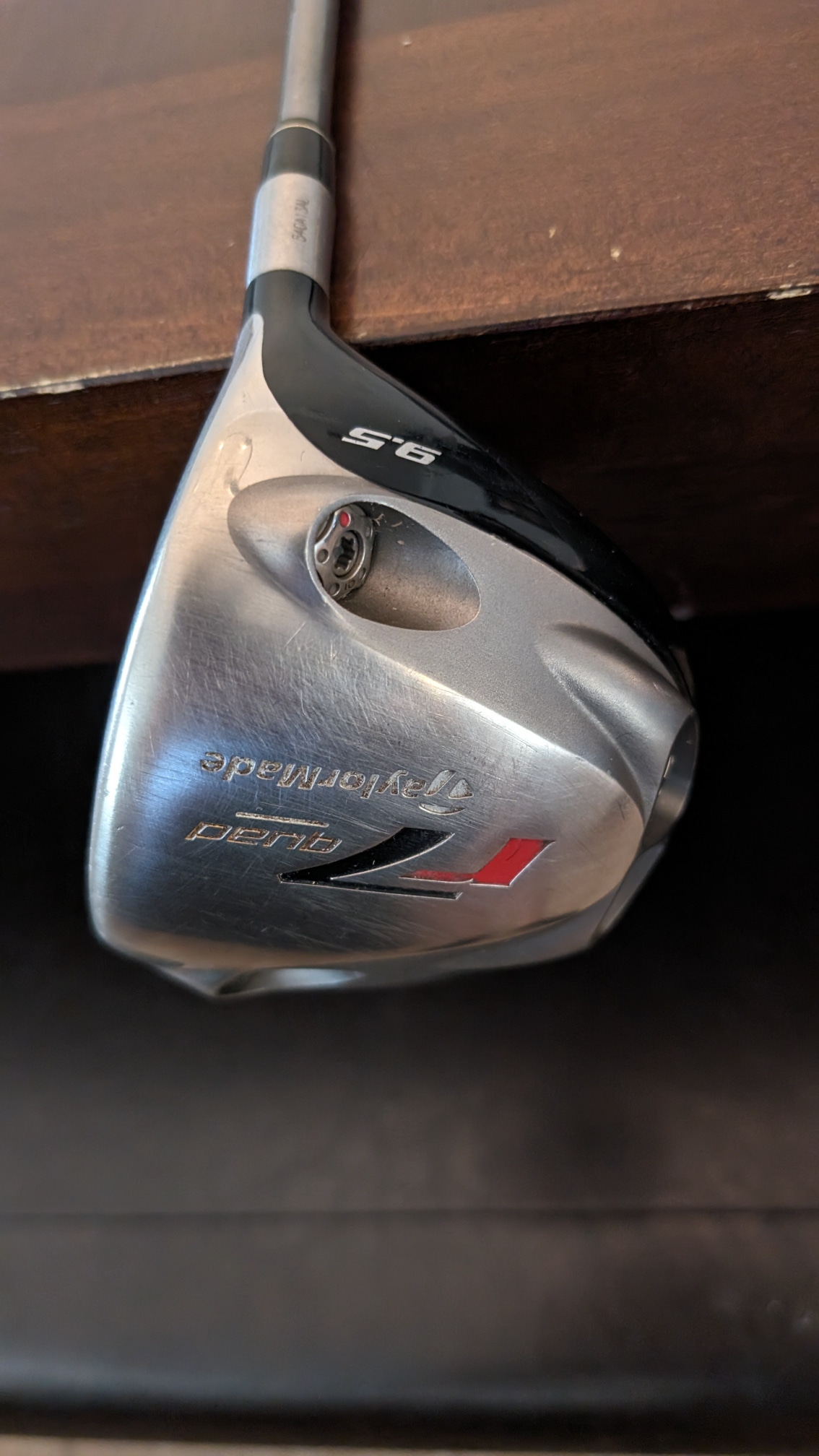 Used Men's TaylorMade Right Handed R7 Quad Driver 9.5 Loft