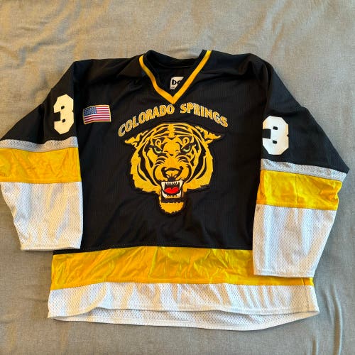 Colorado Springs Tigers Hockey Jersey XXL