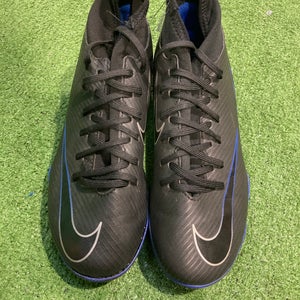 Black Used Men's Size 5.0 (Women's 6.0) Molded Cleats Nike Mercurial Superfly Club Cleats