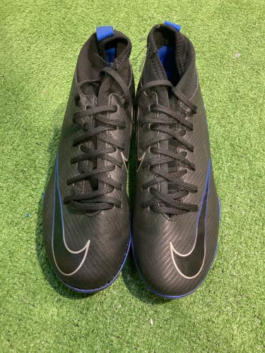 Black Used Men's Size 5.0 (Women's 6.0) Molded Cleats Nike Mercurial Superfly Club Cleats