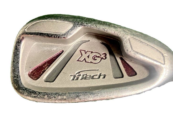 Ti-Tech XG3 Pitching Wedge Single Golf Club RH Ladies Steel 34 Inches New Grip