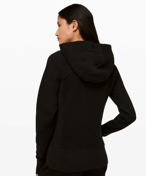 LULULEMON HOODED Women's Jackets & Coats Women Size 6 GRAY & BLACK