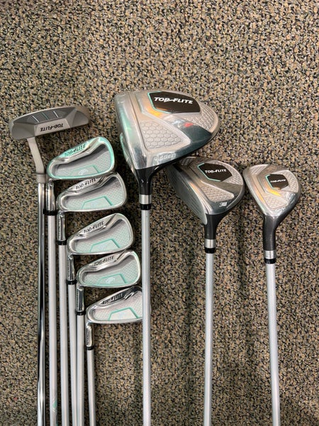 Used Women's Top Flite Left Handed Golf Set