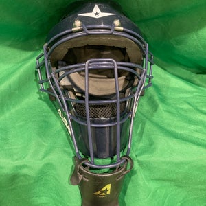 Used Navy Blue Youth All Star MVP2310 Catcher's Mask