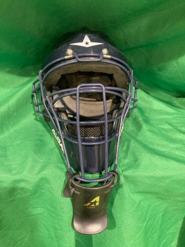 Used Navy Blue Youth All Star MVP2310 Catcher's Mask
