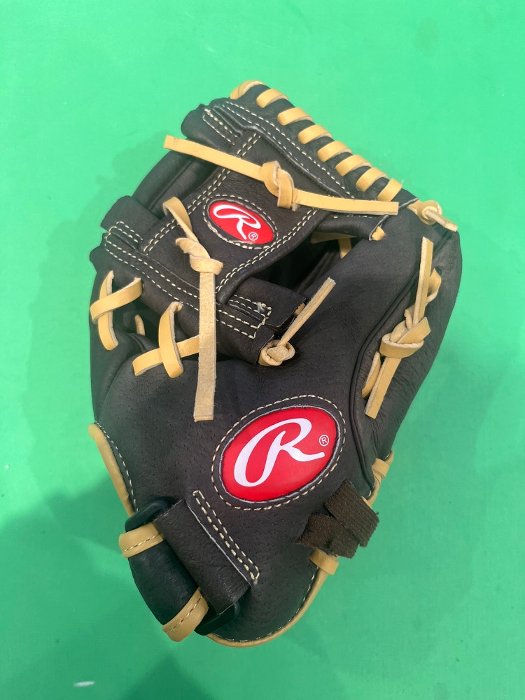 Brown Used Rawlings Highlight Series Right Hand Throw Infield Baseball Glove 10.5"