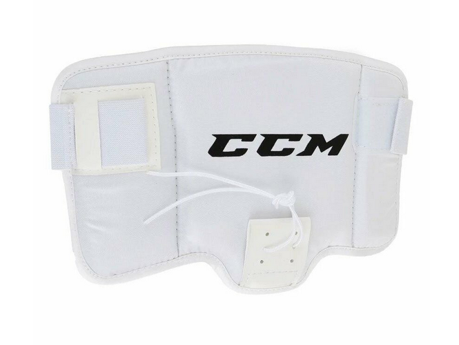 New CCM Legal Goalie Thigh Pads! [Pro Level Pads All White Junior] [886832883062]