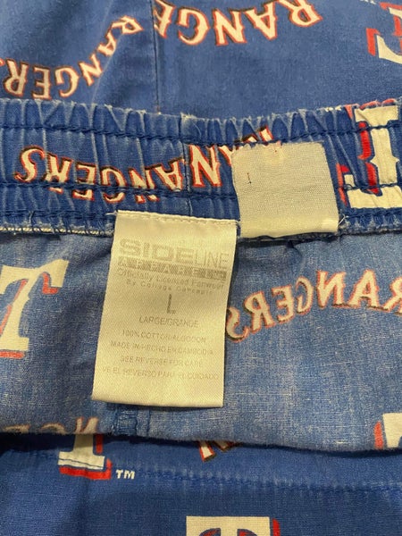 Texas Rangers MLB Sleepwear Pajama Pants Adult Large | SidelineSwap ...