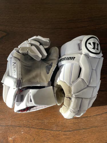 Used Warrior 11" Burn Lacrosse Gloves