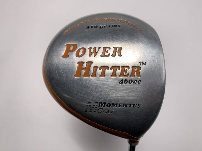 Momentus Golf Power Hitter Weighted Driver Momentus 310g Stiff Steel Mens RH