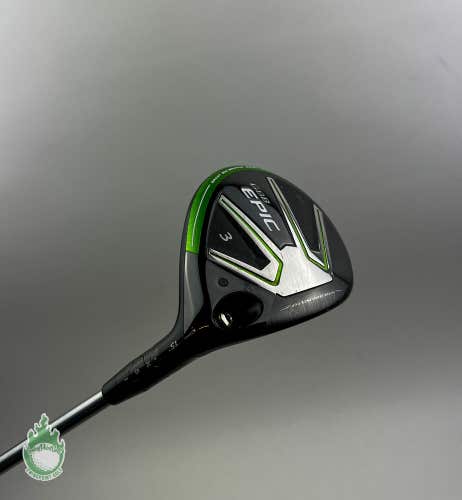 Used RH Callaway GBB EPIC 3 Wood 15* Diamana M+50 Senior Graphite Golf Club