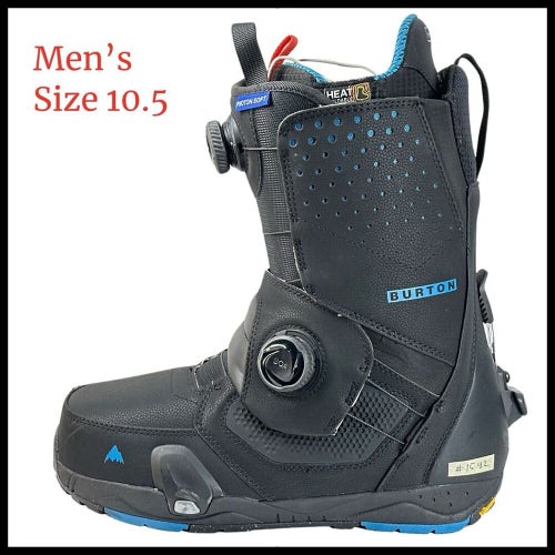 #1592 Burton Photon Soft Step On Mens Snowboard Boots Size 10.5