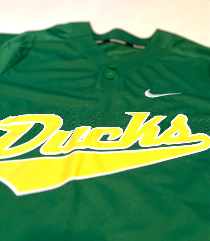 Nike University of Oregon baseball jersey
