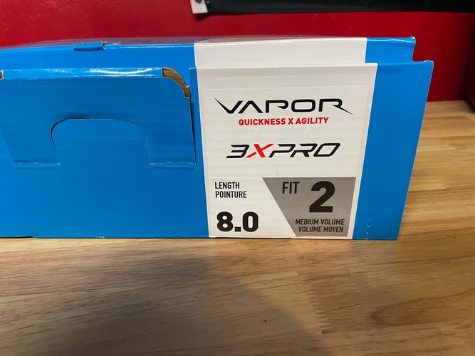 Senior Bauer Regular Width 8 Vapor 3X Pro Hockey Skates