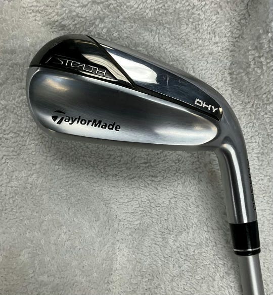 Used Taylormade Stealth Dhy Forged 3 Hybrid Stiff Flex Graphite Shaft