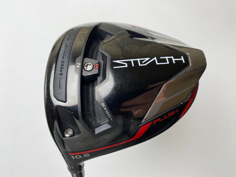 TaylorMade Stealth Plus Driver 10.5* Aldila Ascent R 60g Regular LH Midsize Grip