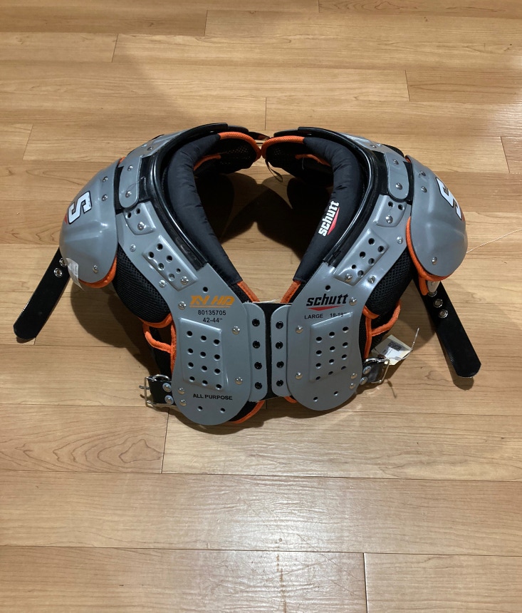 Used Large Schutt XV HD Shoulder Pads