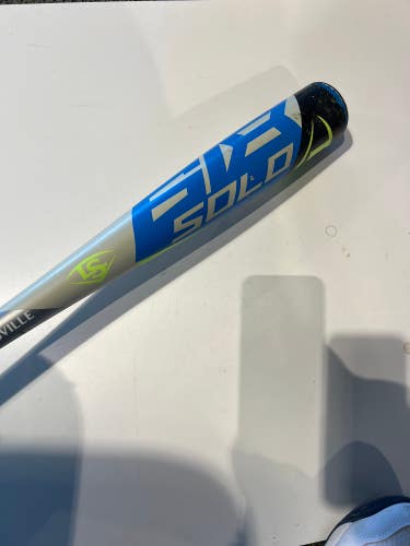 Used Kid Pitch (9YO-13YO) Louisville Slugger Solo 618 Alloy Bat (-11) 18 oz 29"