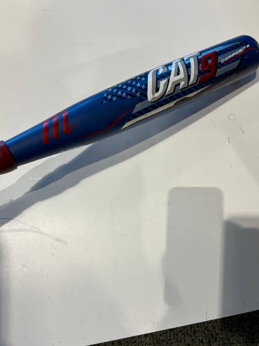 Used Kid Pitch (9YO-13YO) USSSA Certified Marucci CAT9 Composite Composite Bat (-8) 23 oz 31"