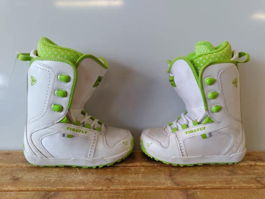 Used Firefly Jr Boot Junior 04 Snowboard Girls Boots