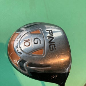 Used Men's Ping G10 Right Handed Driver Stiff Flex 9 Loft