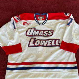 UMass Lowell Size 54 Bauer Game Jersey Item#ULGJ2