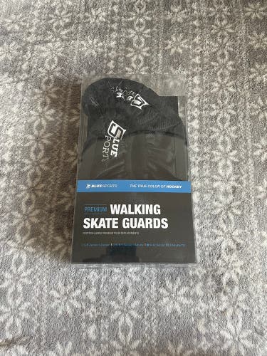New Blue Sport Premium Walking Skate Guards (Skate Size 9-12 Senior XL) *Black*