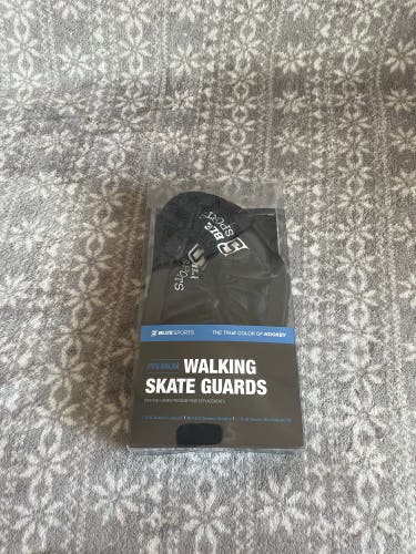 New Blue Sport Premium Walking Skate Guards (Skate Size 6-8.5 Senior) *Black*