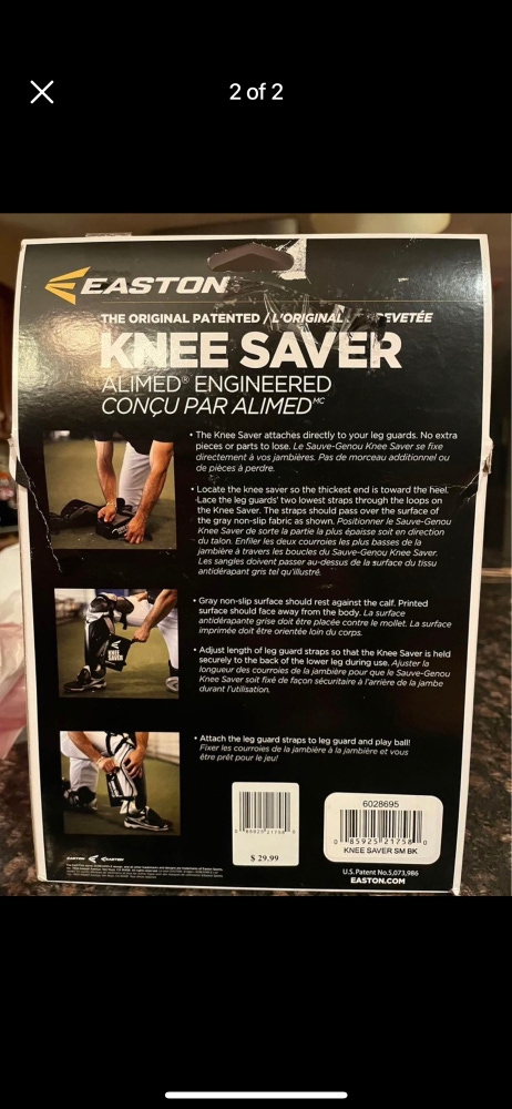 Knee savers - New