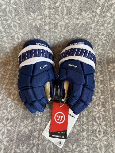 New Warrior Alpha Pro Gloves Pro Stock Size 10"
