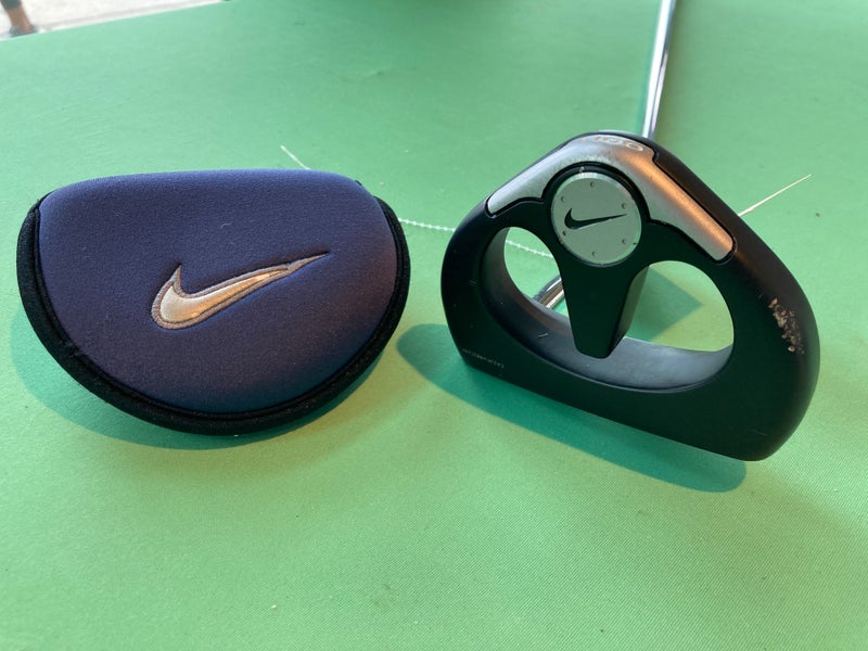 Used Men's Nike Black OZ T100 Right Handed Blade Putter 34"