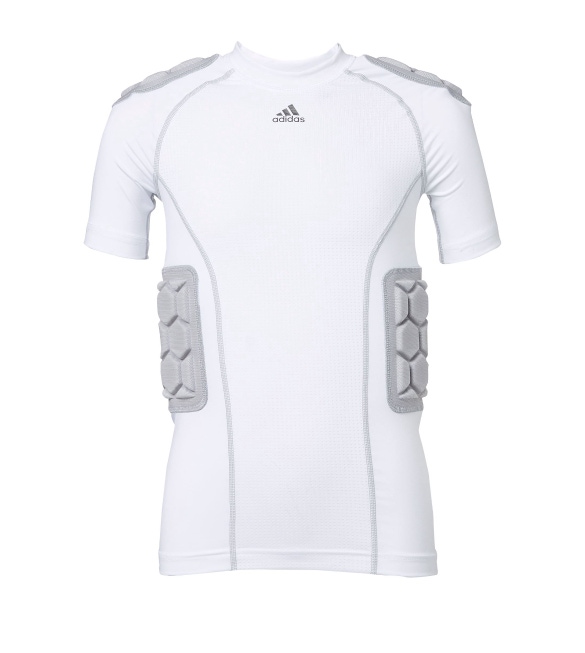 Adidas Youth Integrated Padded Football compression Shirt