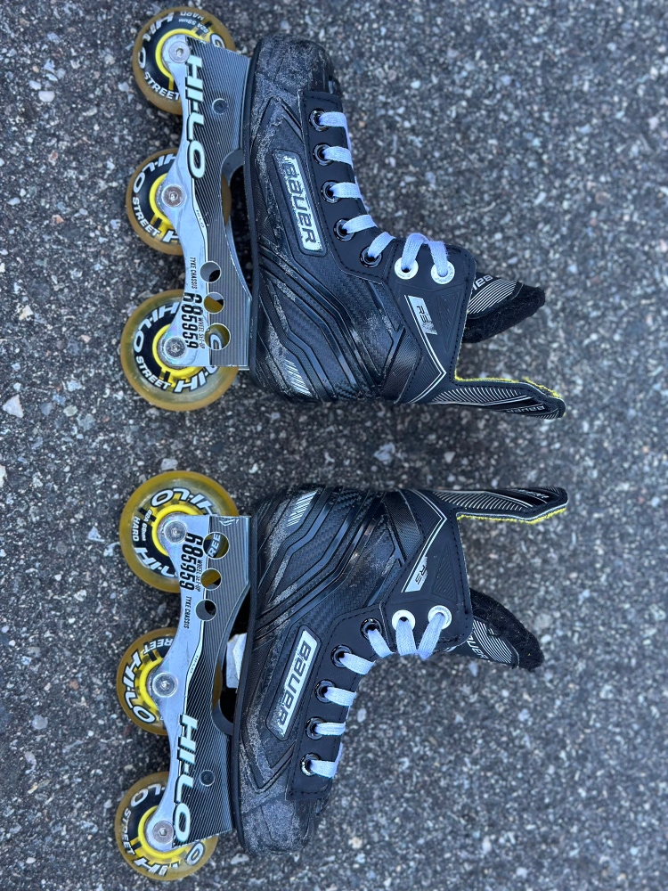 Used Bauer Regular Width Size 11 RS Inline Skates