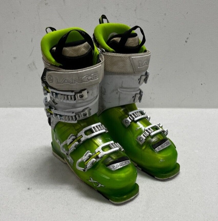 Lange 100 XT High-Performance Women's Alpine Ski Boots MDP 25 US Women's 7 Green