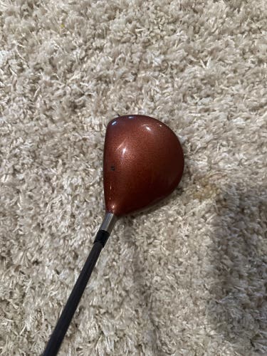 EXCELLENT CONDITION TAYLOR MADE TITANIUM 9.5 DEG DRIVER GOLF CLUB WITH COVER