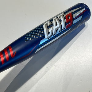 Used Kid Pitch (9YO-13YO) USSSA Certified Marucci CAT9 Composite Composite Bat (-8) 21 oz 29"