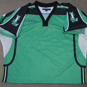 Long Island Lizards MLL Lacrosse 2005 Tommy Hilfiger Blank Authentic Game Jersey XL NY