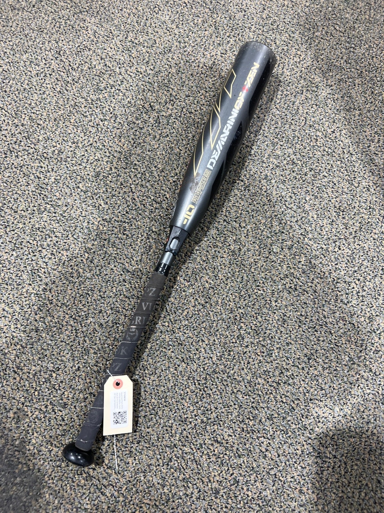 Used Kid Pitch (9YO-13YO) USSSA Certified 2019 DeMarini CF Zen Composite Bat (-10) 18 oz 28"