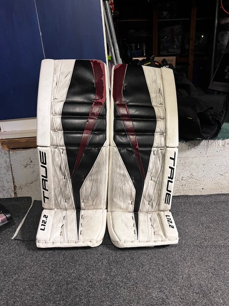 34" True Pro Stock L12.2 Goalie Leg Pads
