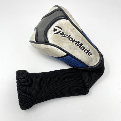 TaylorMade JetSpeed White/Black/Blue/Grey Golf Fairway Headcover Adjustable Tag