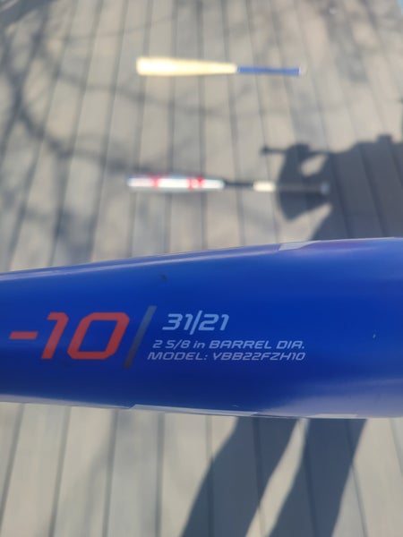Used 2022 Easton Hybrid Fuze 360 Bat (-10) 21 oz 31"